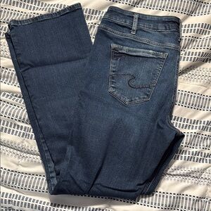 Silver Jeans Blue Straight Leg Denim
